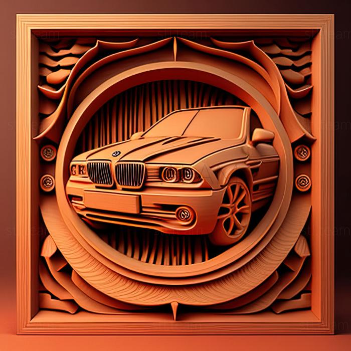 3D модель BMW E39 (STL)